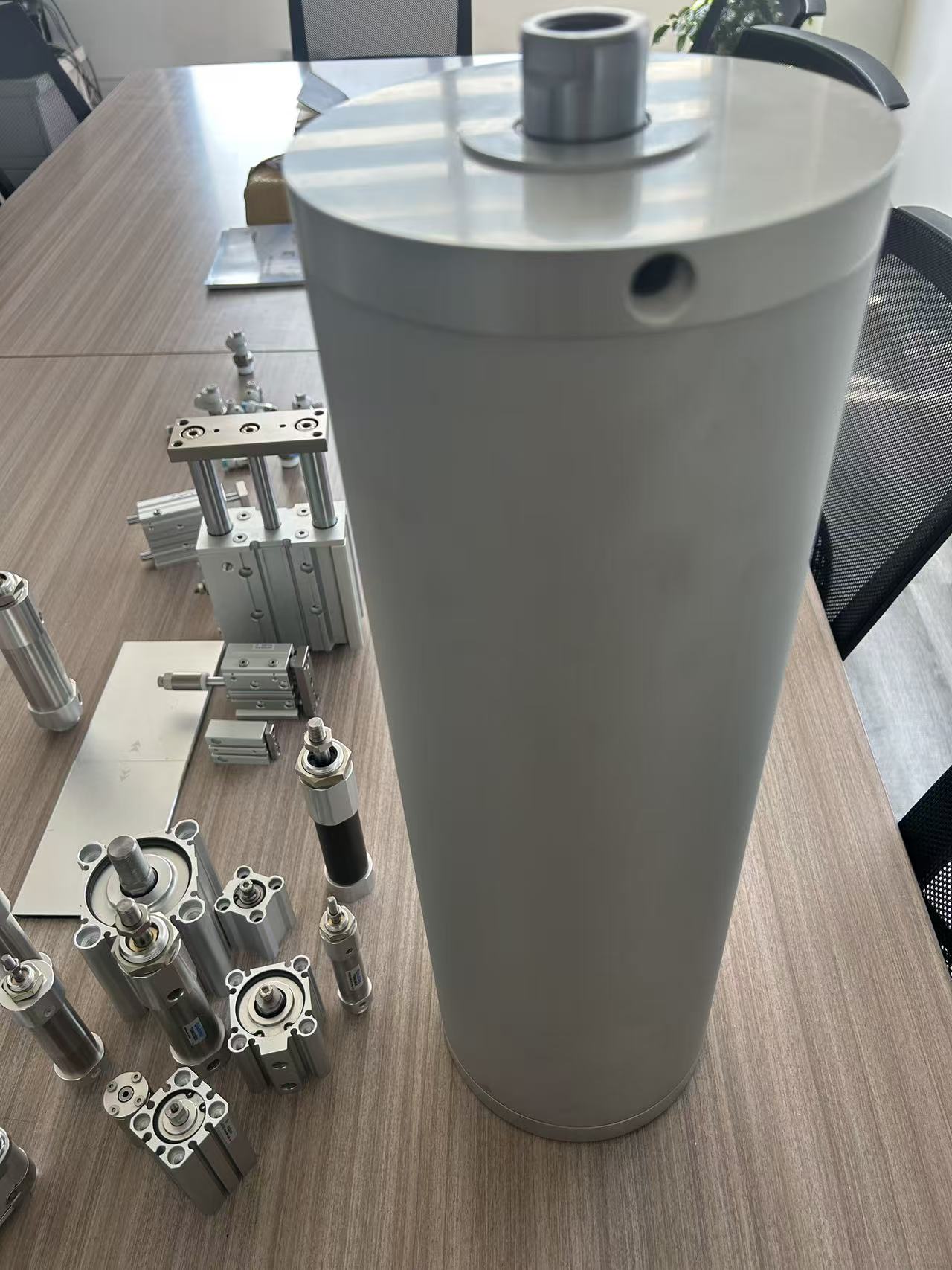 Custom TCS Series Large Bore Low-Friction Pneumatic Cylinder SMC CS1BQ Alternative