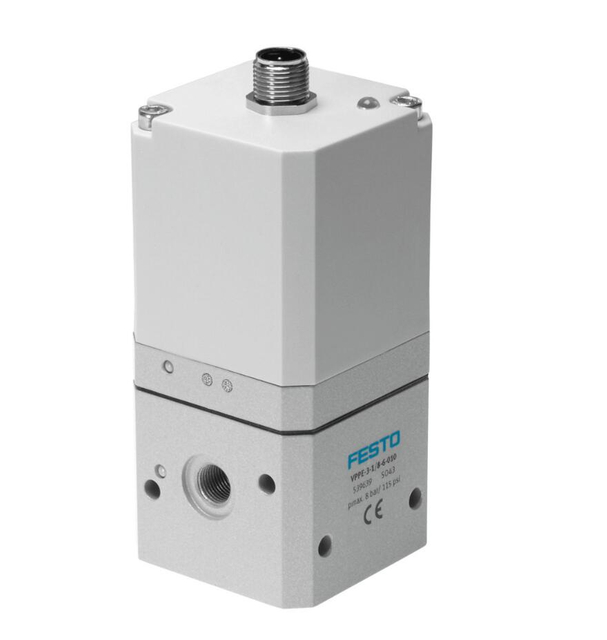  Proportional pressure control valves 3-way proportional pressure regulator VPPE-3-1-1/8-10-010-E1 557773