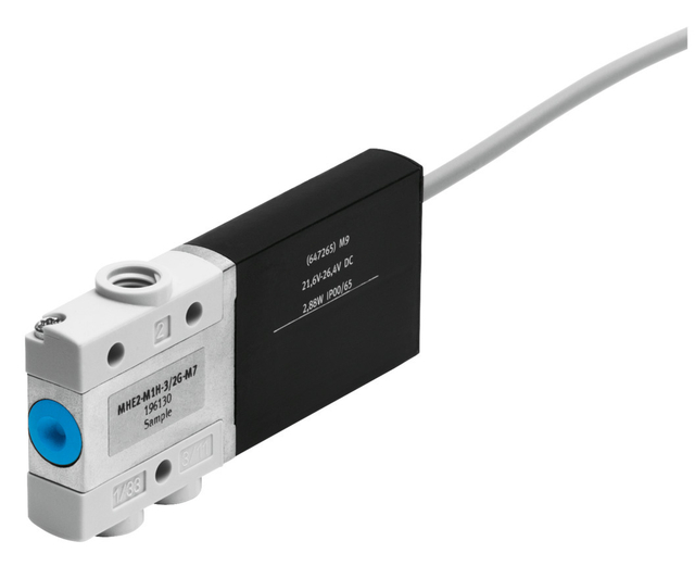 Solenoid valve MHE2-MS1H-3/2G-M7-K 196133 MH2, MH3, MH4 fast-switching valves
