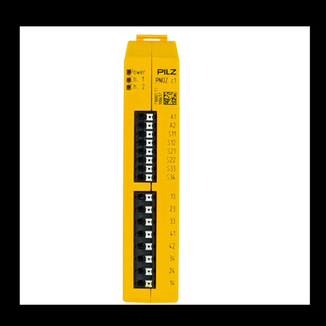  PNOZcompact - safety relays Monitoring of E-STOP, safety gates, light barriers PNOZ c1 24VDC 3n/o 1n/c 710001