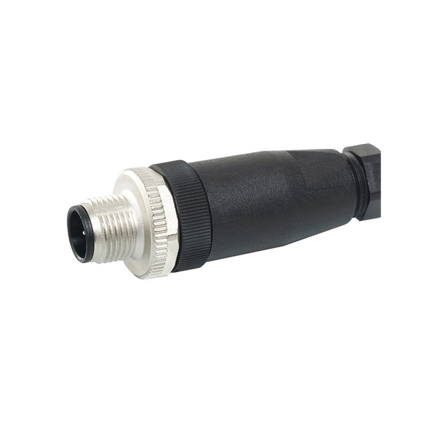 Murr 7000-12701-0000000 M12 Male 0° a-Cod. Screw Terminal