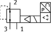  Proportional pressure control valves 3-way proportional pressure regulator VPPE-3-1-1/8-10-010-E1 557773