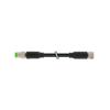 MURR 7000-89401-6340400 Connection Cable M8 Male 0° / M8 Female 0° A-cod. 