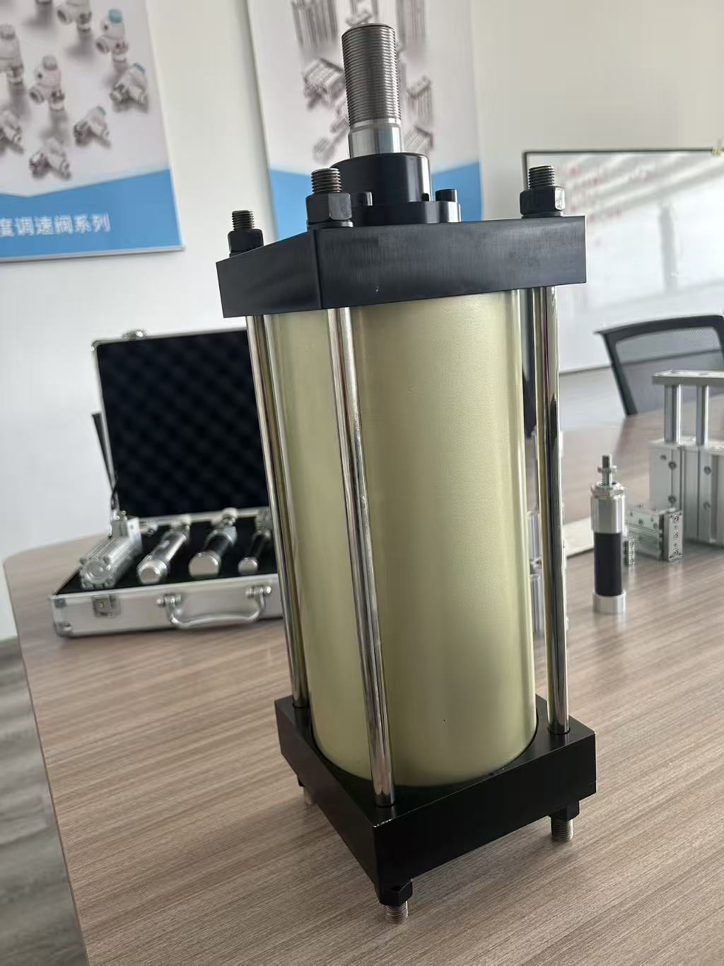 Custom TCS Series Large Bore Low-Friction Pneumatic Cylinder SMC CS1BQ Alternative
