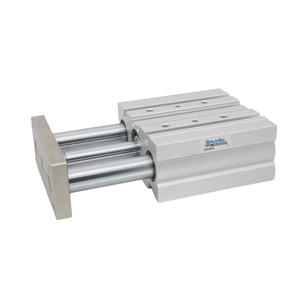 Custom TPM Series Three-Axis Guided Pneumatic Cylinder Airtec SMC Compatible